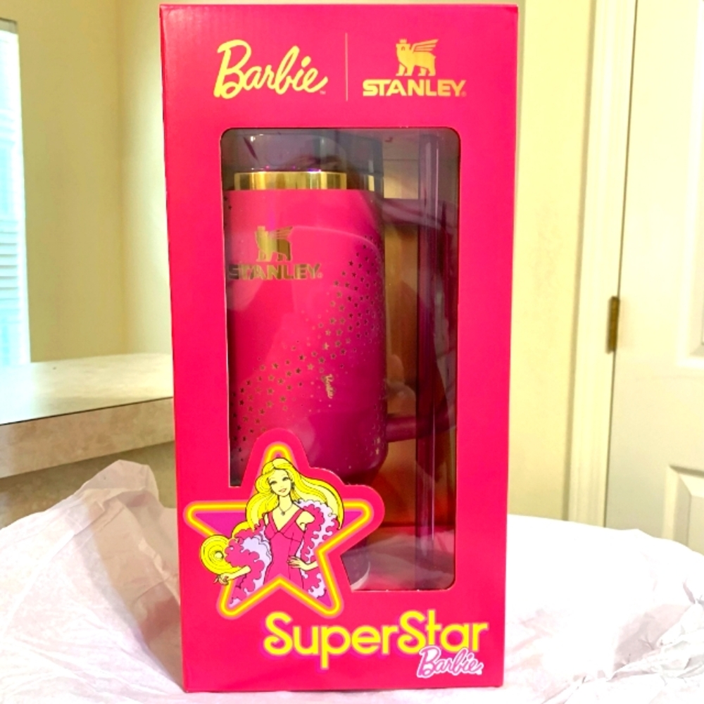 Stanley X Barbie Superstar 2024 LIMITED EDITION Tumbler 40 OZ SOLD OUT!!
